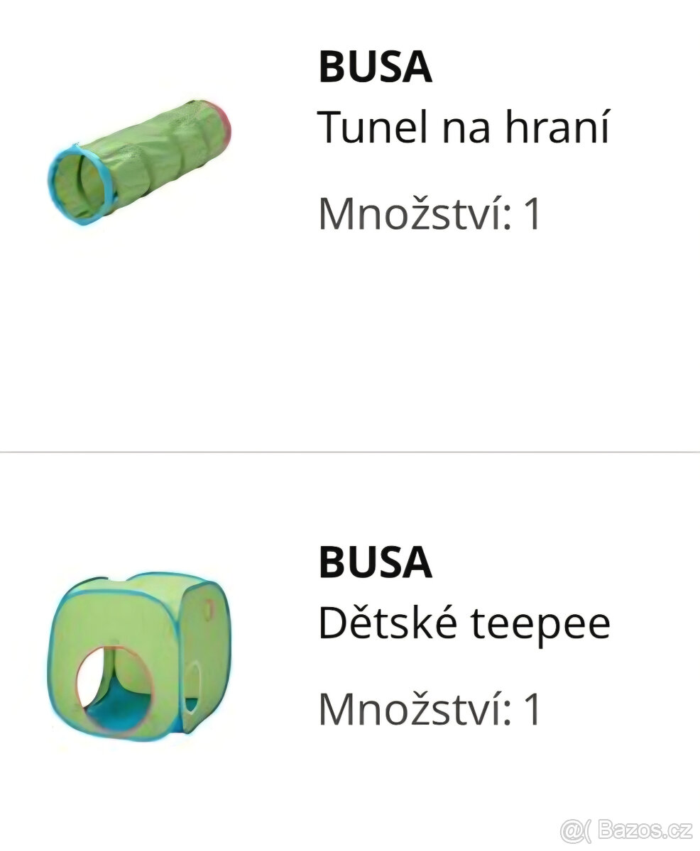 Dětský stan a tunel IKEA - 2