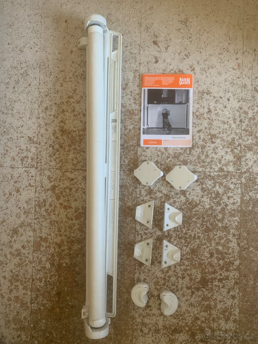 Dětská zábrana Lascal Kiddy Guard - bílá barva - 2