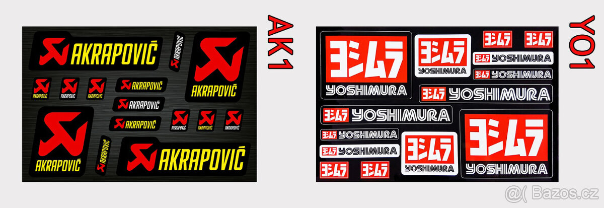 Polepy KTM, Yamaha, Honda, Suzuki, Kawasaki, BMW, Beta, VR46