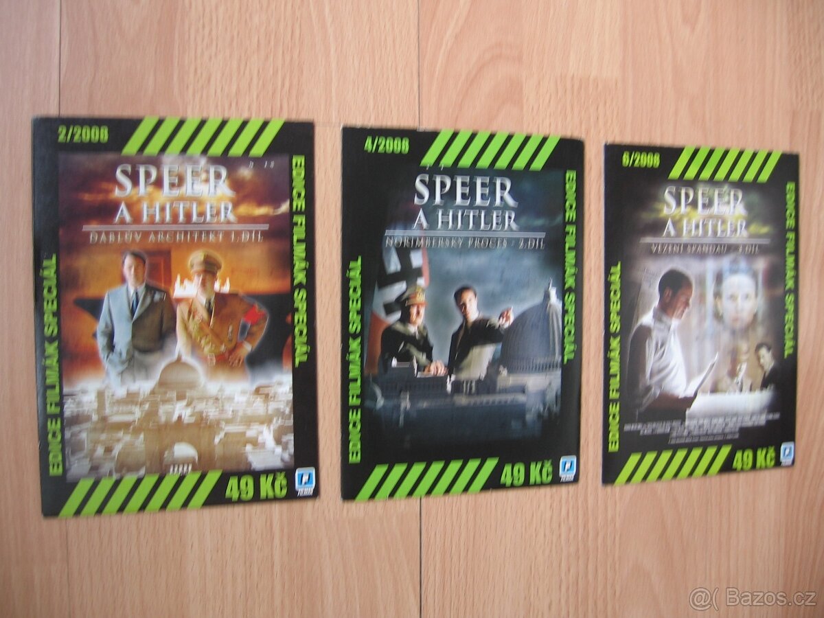 Komplet 3 DVD Speer a Hitler - 2