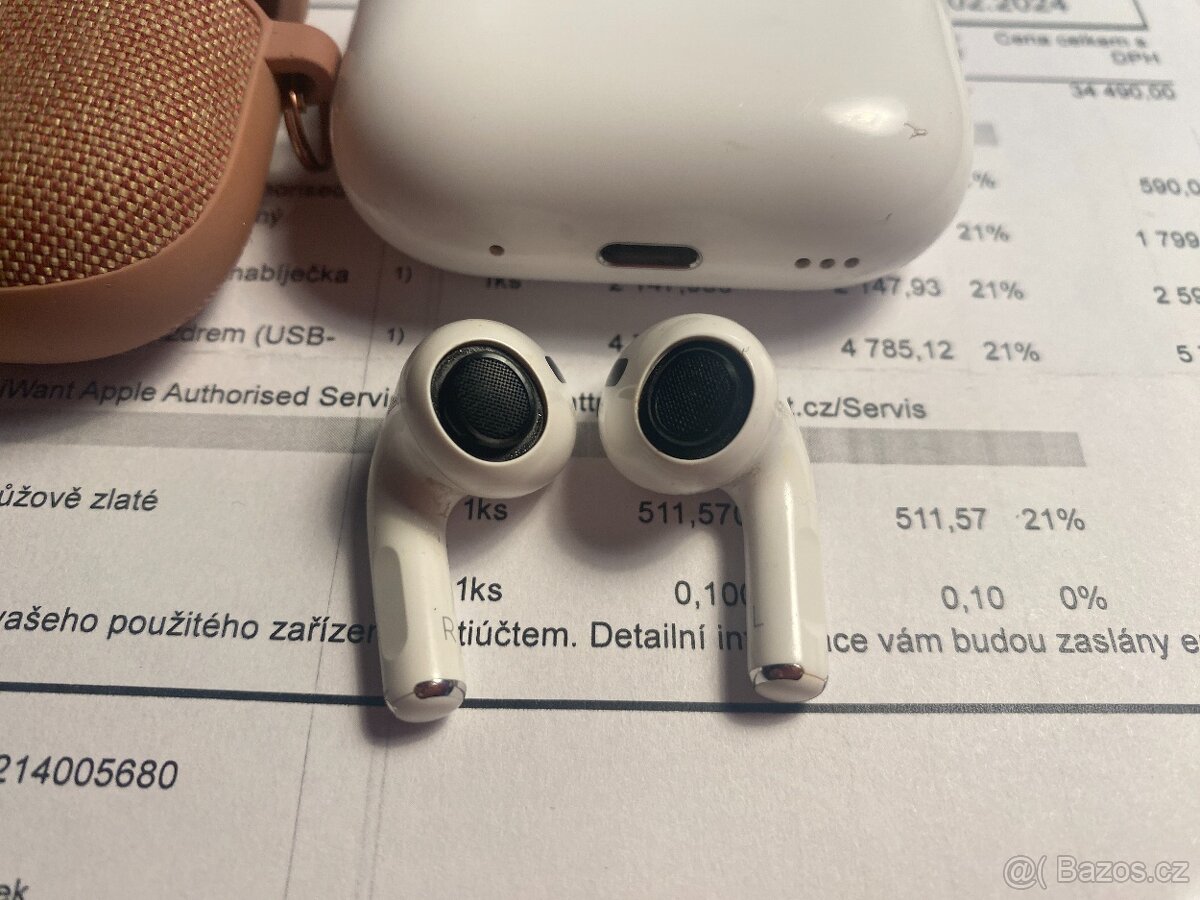 Apple Airpods Pro 2nd Gen with Magsafe and USB C na záruku - 2