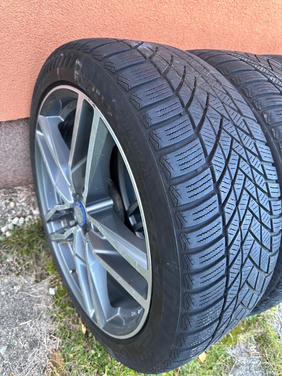 Alu kola 5x112 R19 Zimní pneumatiky - 2