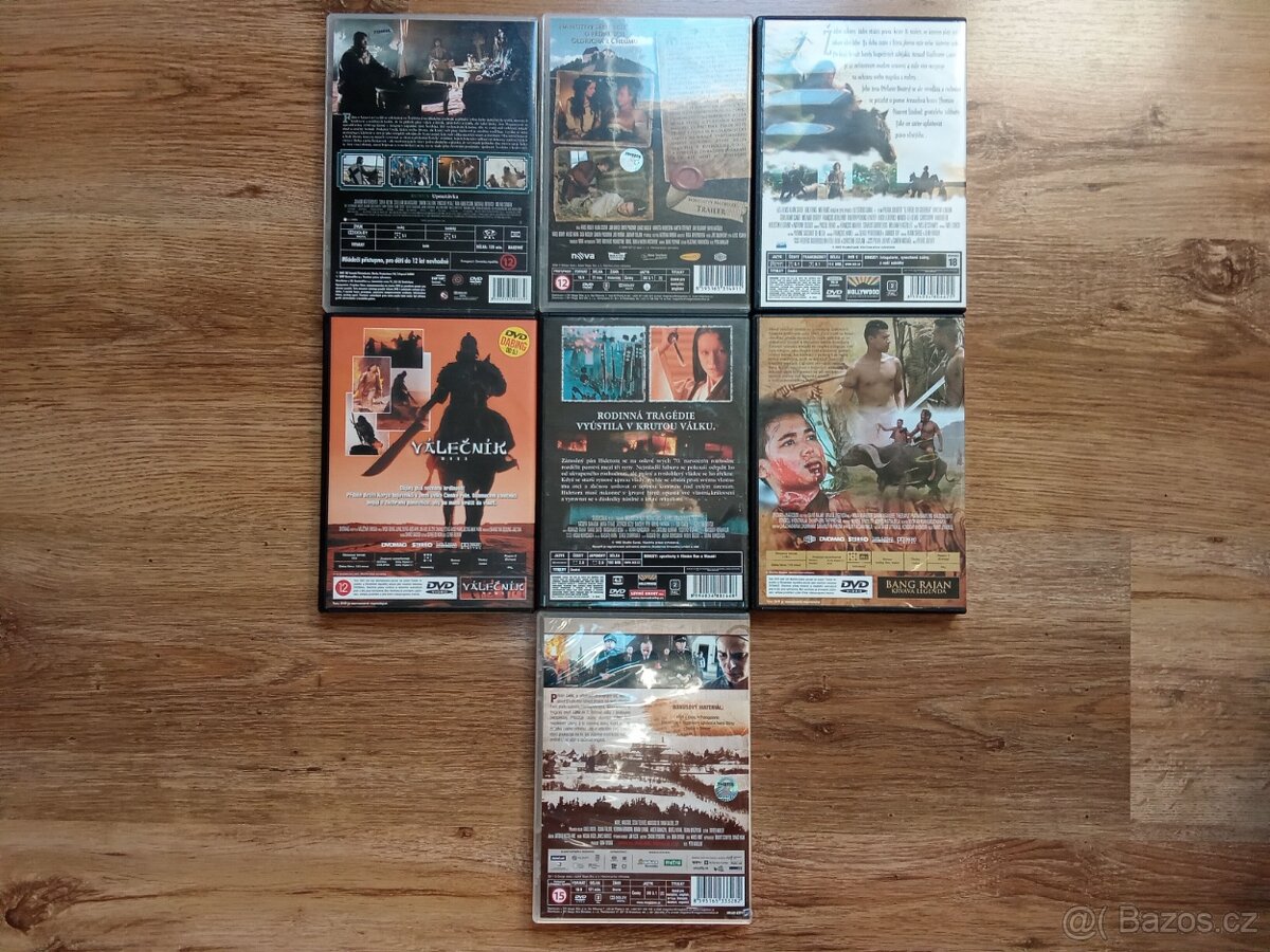 DvD-historické filmy - 2