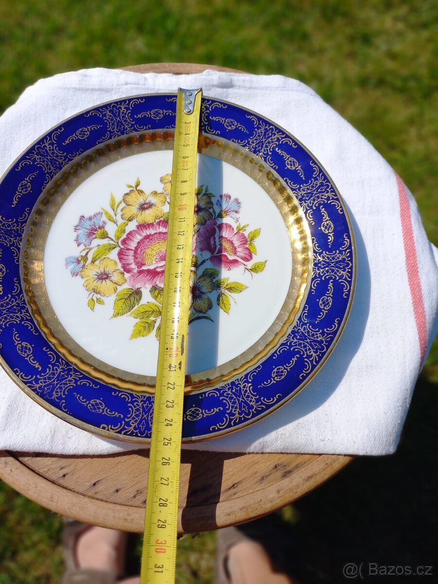 Kobaltový porcelánový talíř EPIAG DF Carlsbad - 2