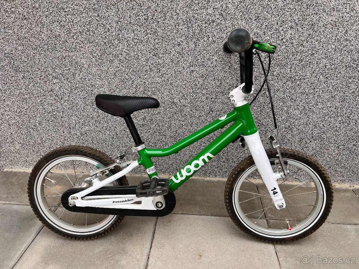 Dětské kolo Woom 14 (velikost 2). - 2