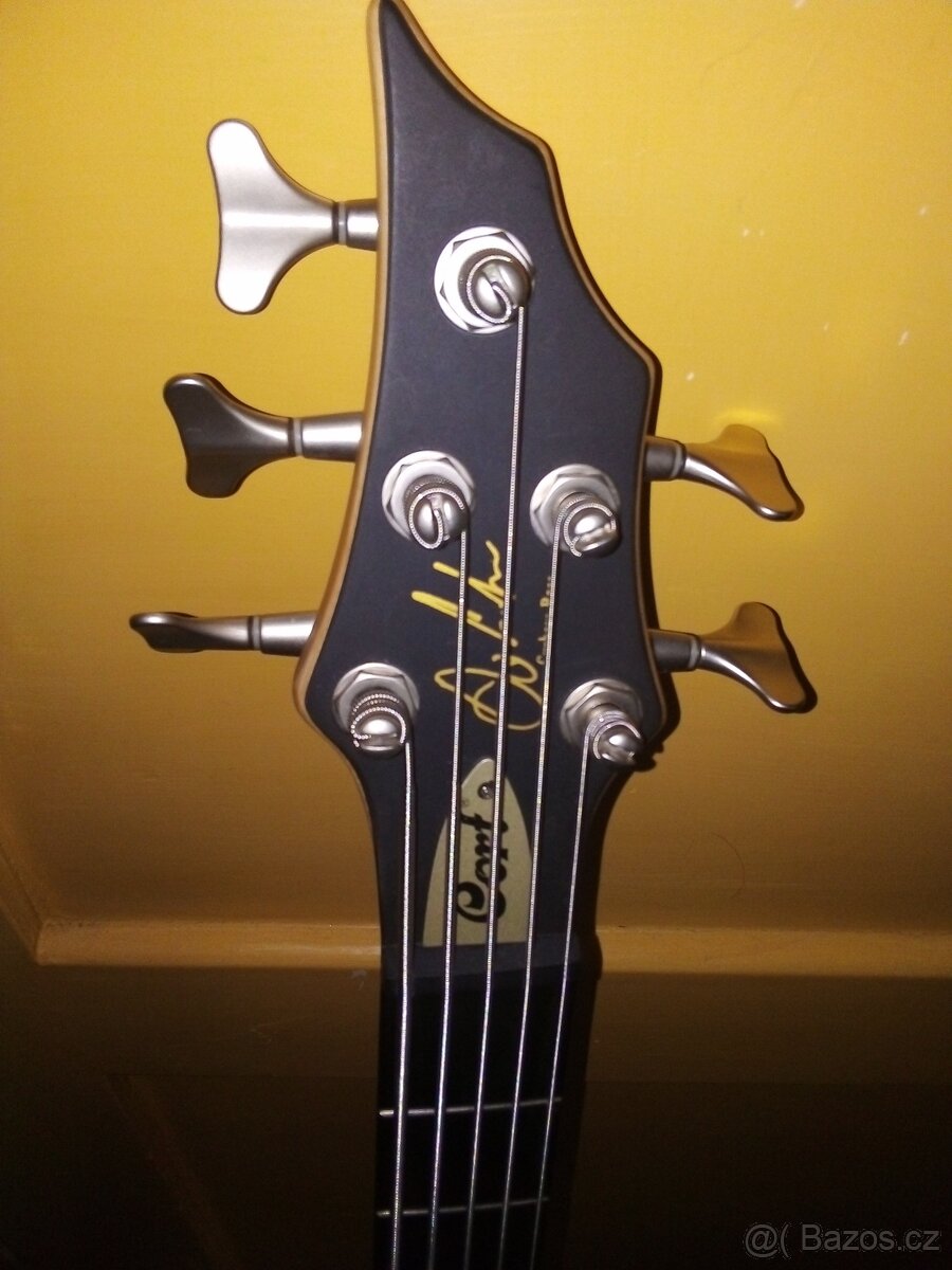 Prodám 5 strunnou basu CORT CURBOW - 2
