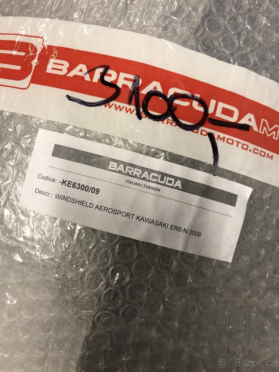 Plexi Barcuda Kawasaki ER6 N 2012-2016 - 2