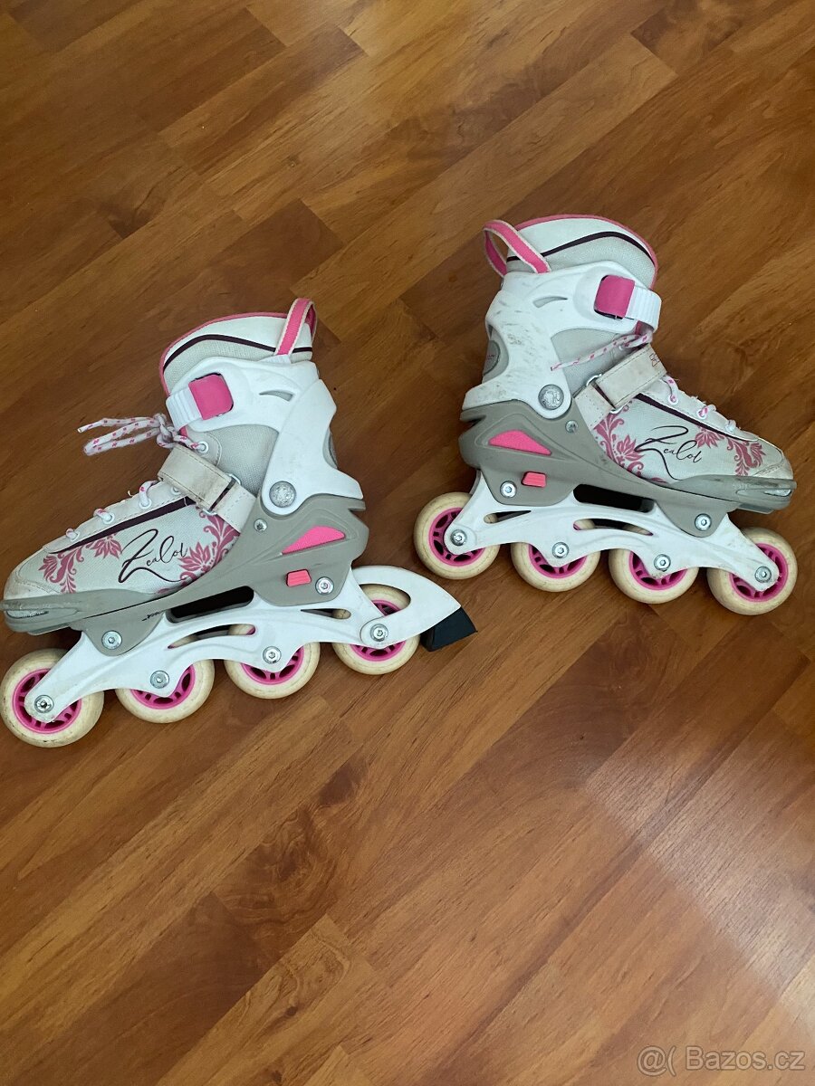 Kolečkové brusle rostoucí vel. 33-36 - 2