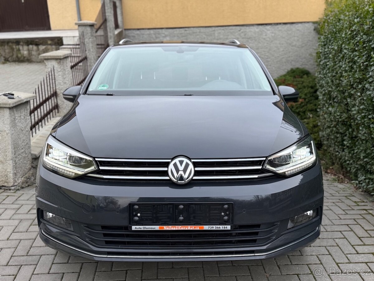 VW TOURAN 2,0TDi 110kW HIGHLINE DSG ACC NEZÁVISLÉ TOPENÍ - 2