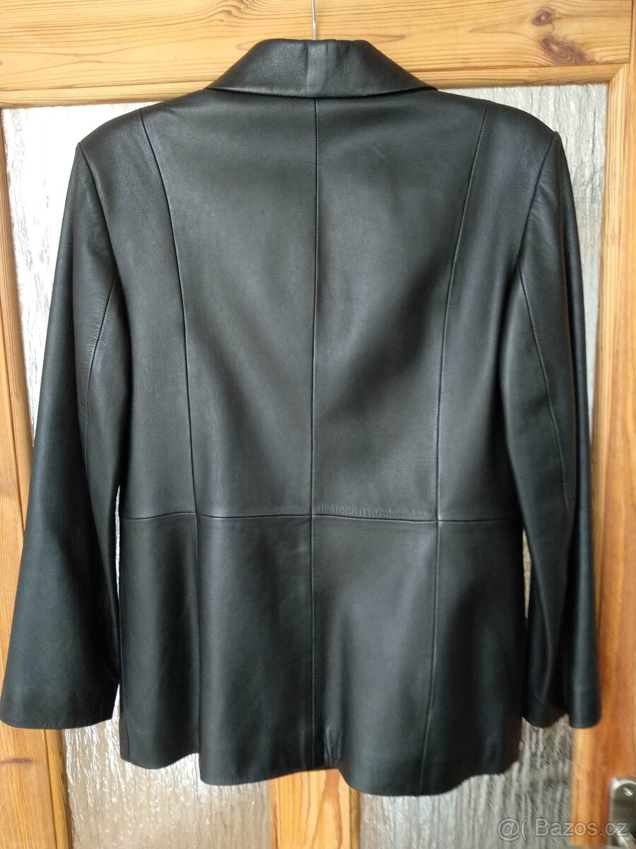 Dámské kožené sako velikost 38 - 2
