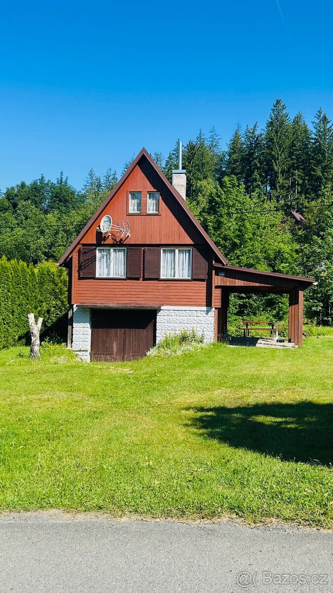 Chata 64m2 na Prostř Bečvě, asfalt, SLEVA 300 TIS. - 2