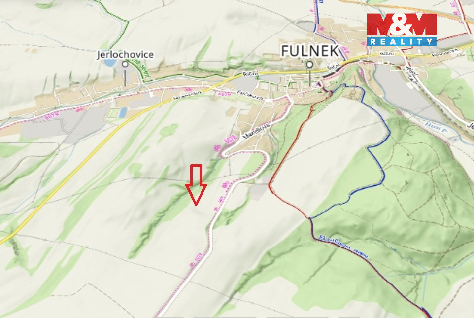 Prodej lesa, Fulnek - Jerlochovice - 2