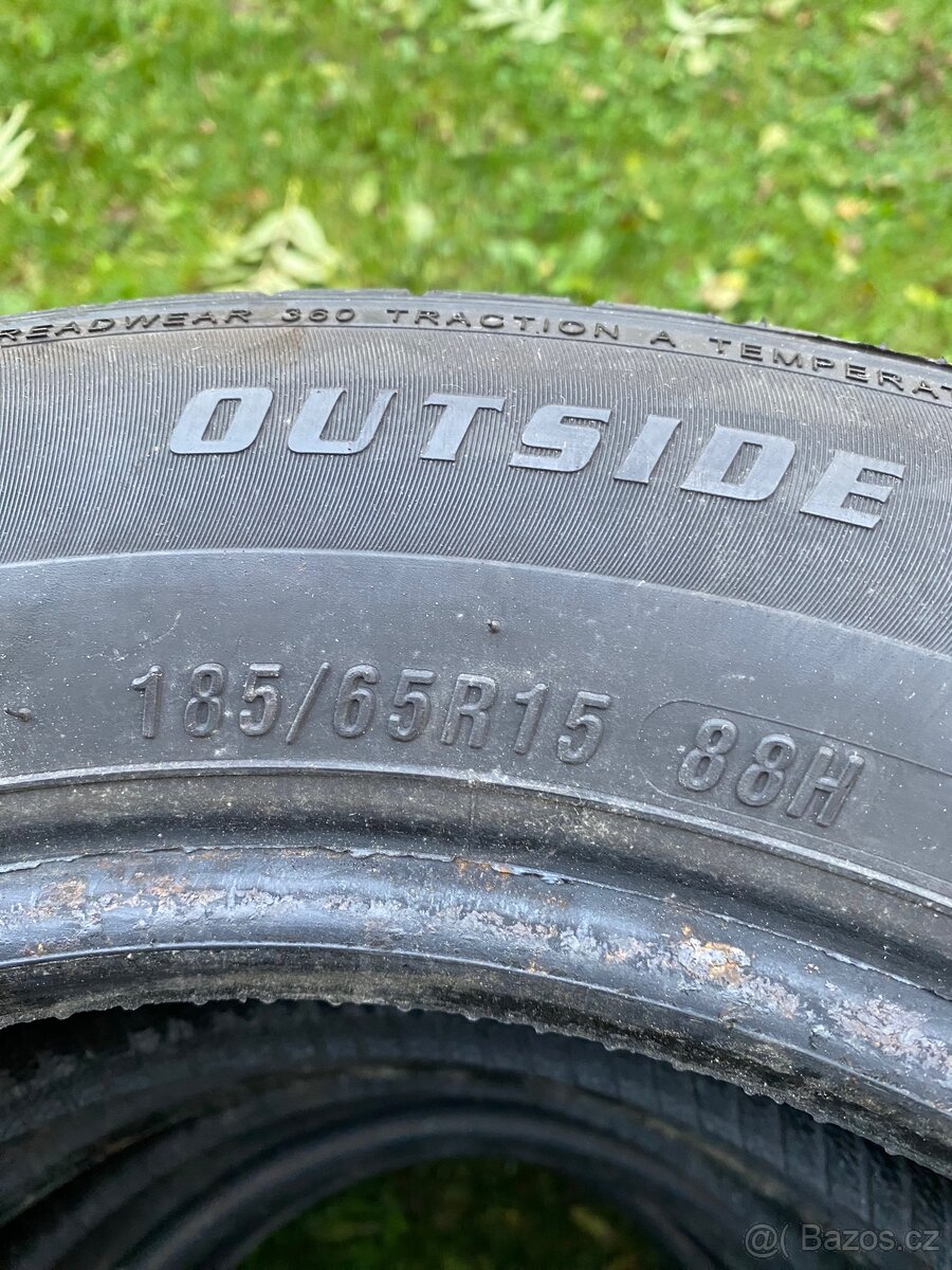 Letní pneu 185/65 R15 cena za vše - 2