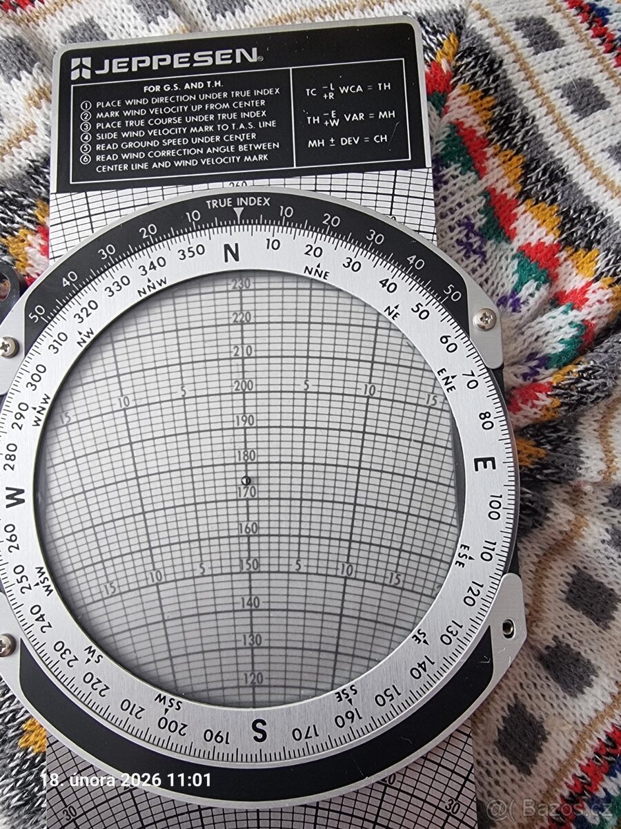 Letecký komputr FLIGHT COMPUTOR - 2