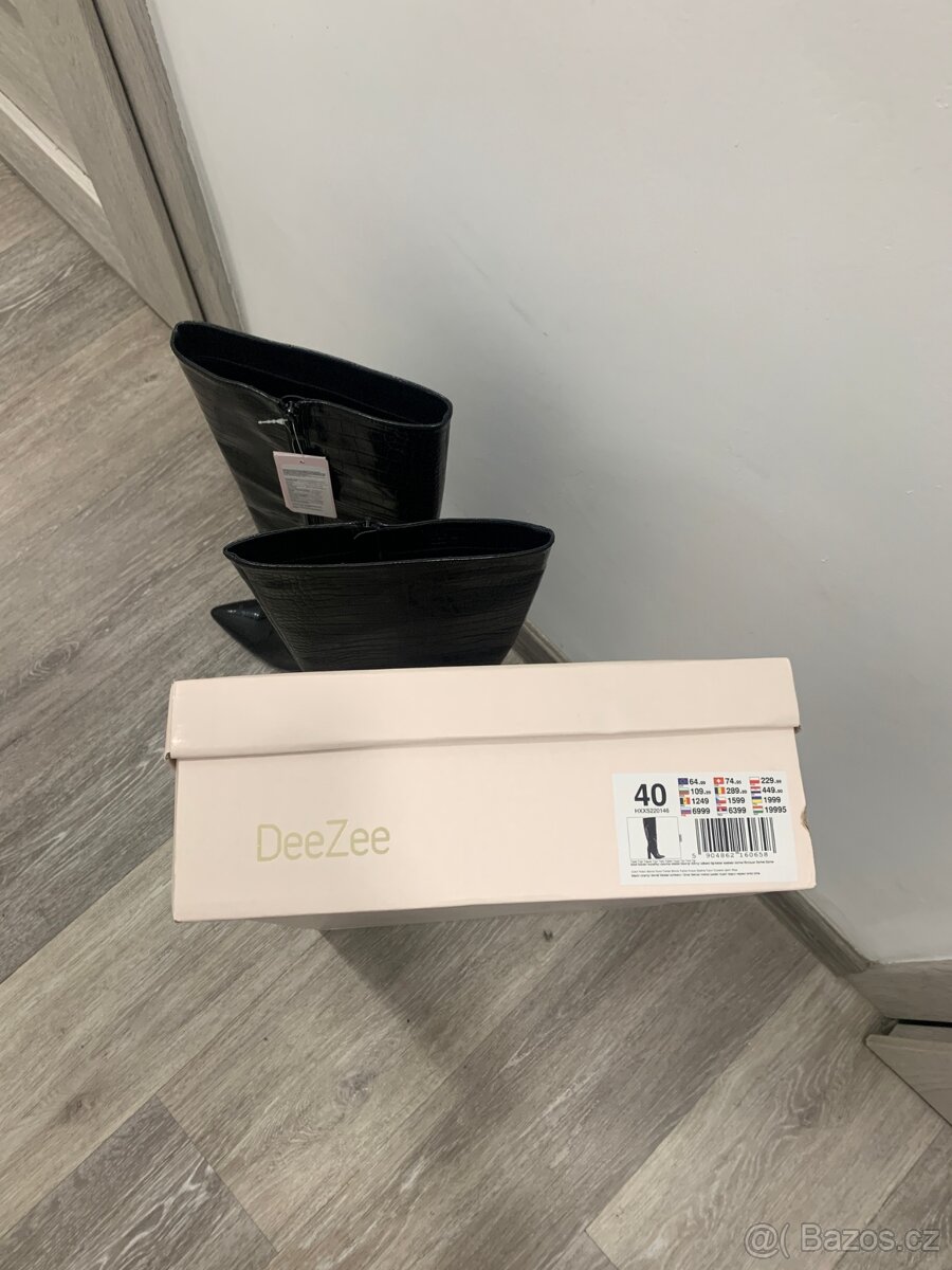 Dámské boty DeeZee - kozačky vel.40 - 2