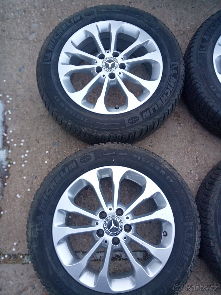 Sada kol R 17, ET 38, 5x112, vč. pneu 215/60 R 17 - 2