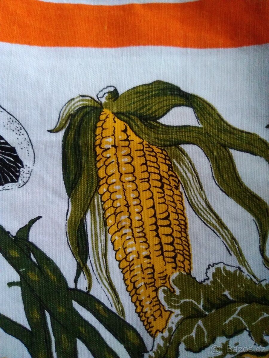 Utěrka velká- len/bavlna, nová - 2