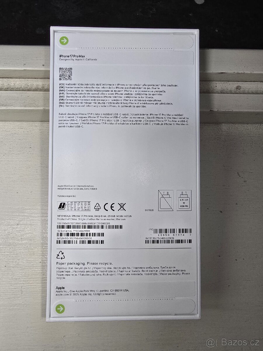 Iphone 17 pro max 256gb Blue - 2