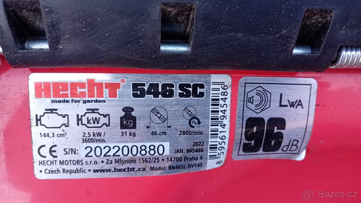 Benzínová sekačka Hecht - 2