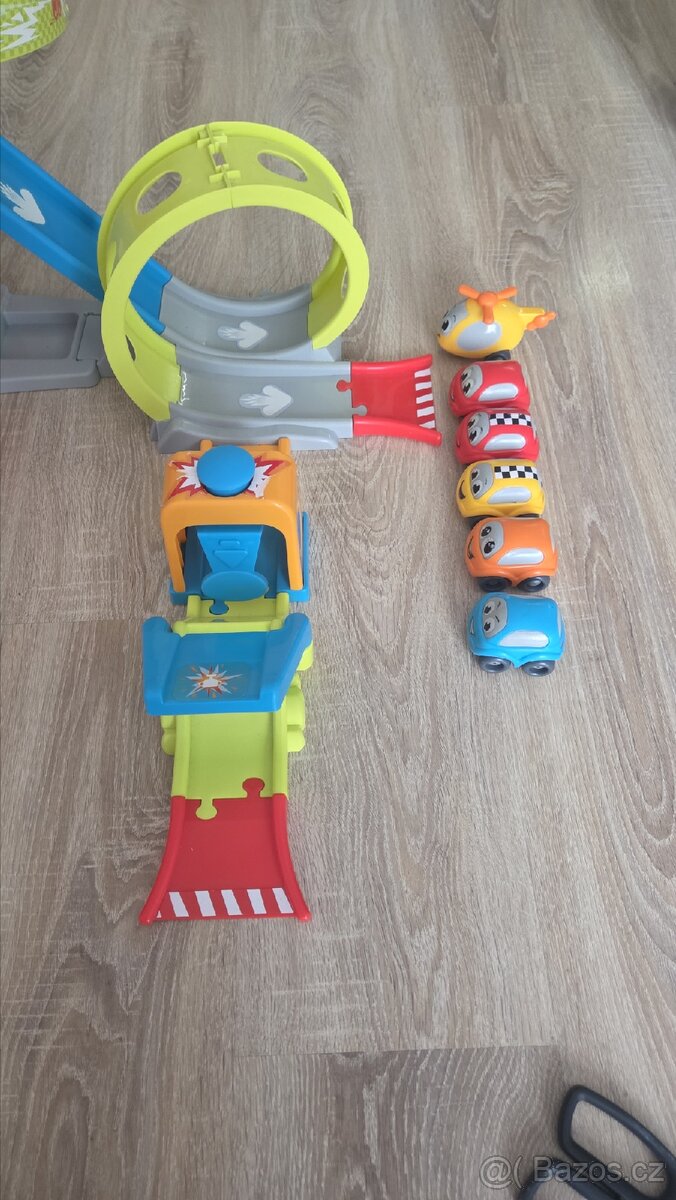 Autodráha Smoby Vroom Planet Mega Jump - 2