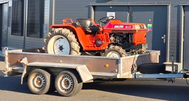 KUBOTA B1-17 malotraktor - 2