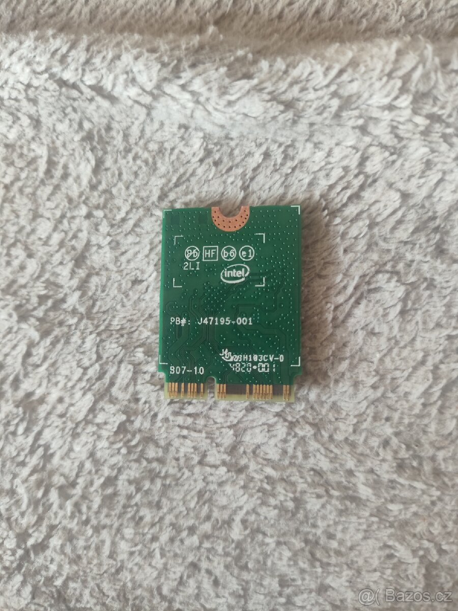 Wi-Fi + Bluetooth karta Intel Wireless-AC 9560 (M.2 / CNVi) - 2