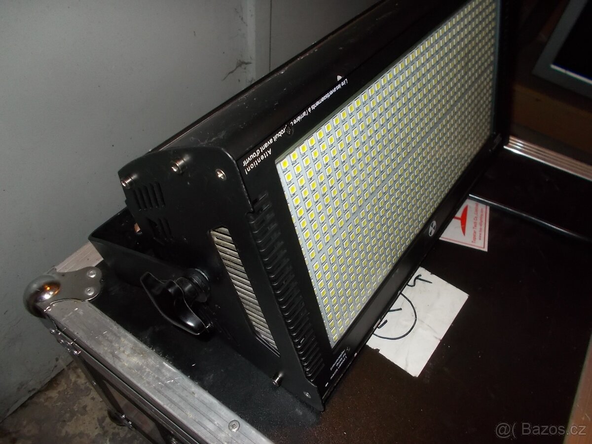 LED Strobe - bílá, teplá bílá 1000W 3v1(2ks+case) - 2