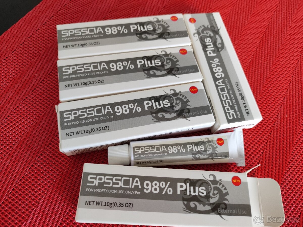 Anesteticky SPSSCIA 98% krém na tetování nejsilnější - 2