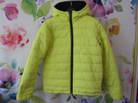 Dětská oboustranná zimní bunda s kapucí Karl L.vel.152 - 2