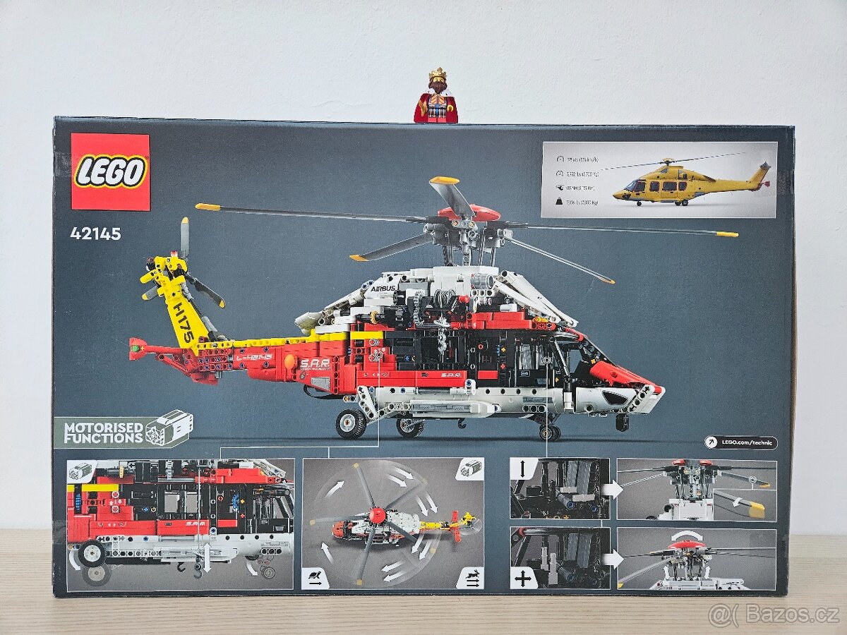 LEGO Technic 42145 Záchranářský vrtulník Airbus H175 - 2