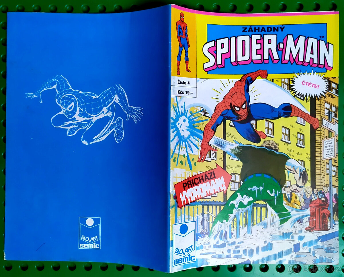 Komiks SPIDERMAN č. 4/1991 Semic velmi PĚKNÝ STAV - 2