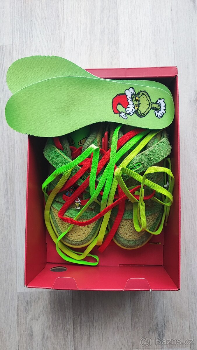 Nové Adidas Forum Low CL J_THE GRINCH, vel. 35 1/2 - 2