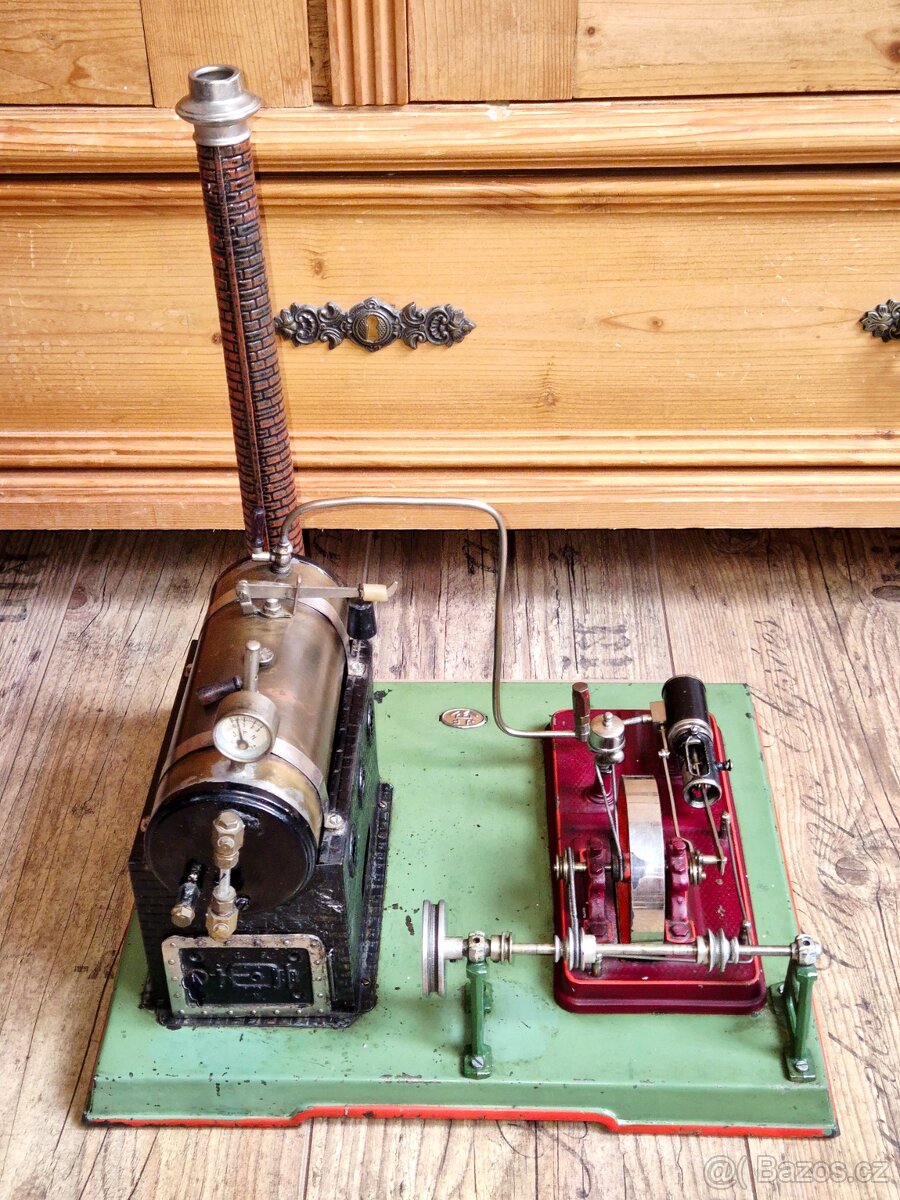 Starožitný parní stroj Josef Falk - Bing Werke, JF BW, 1932 - 2