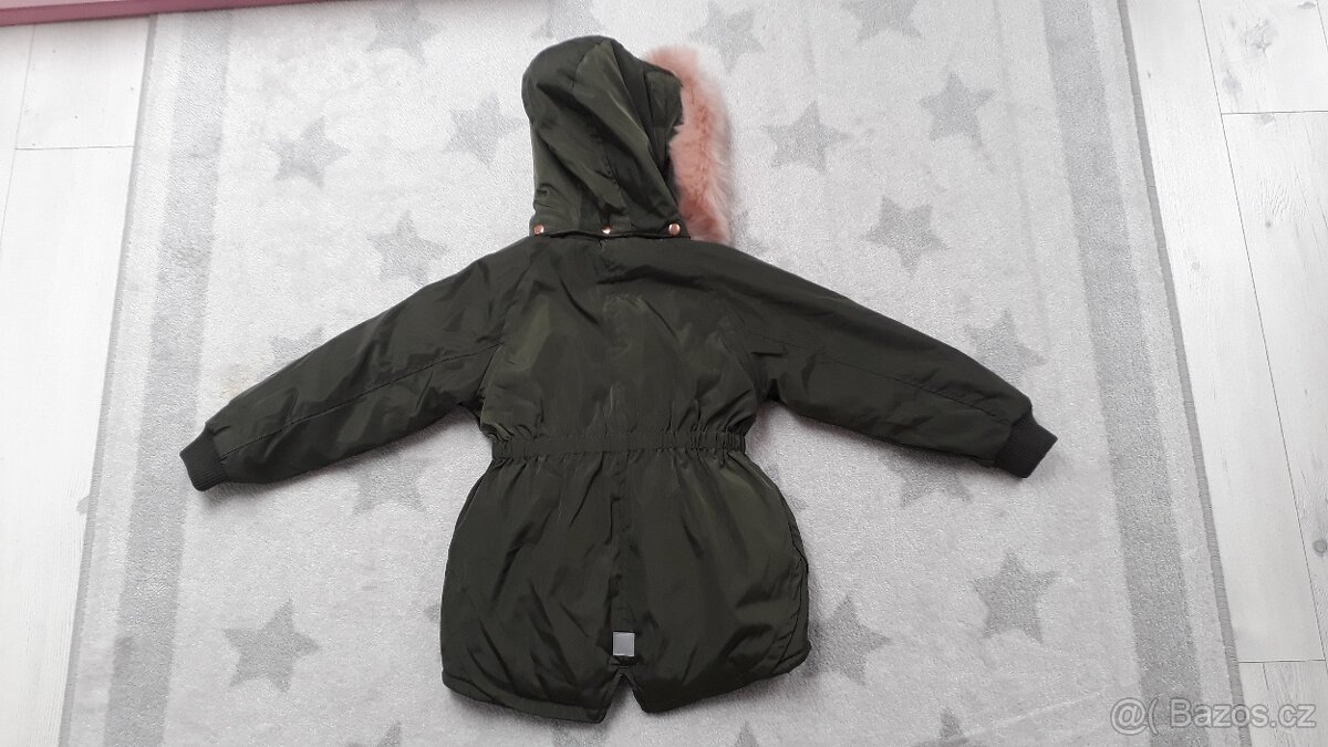 NOVÁ dětská zimní parka zn. NAME IT - vel. 116 (5 - 6 let) - 2