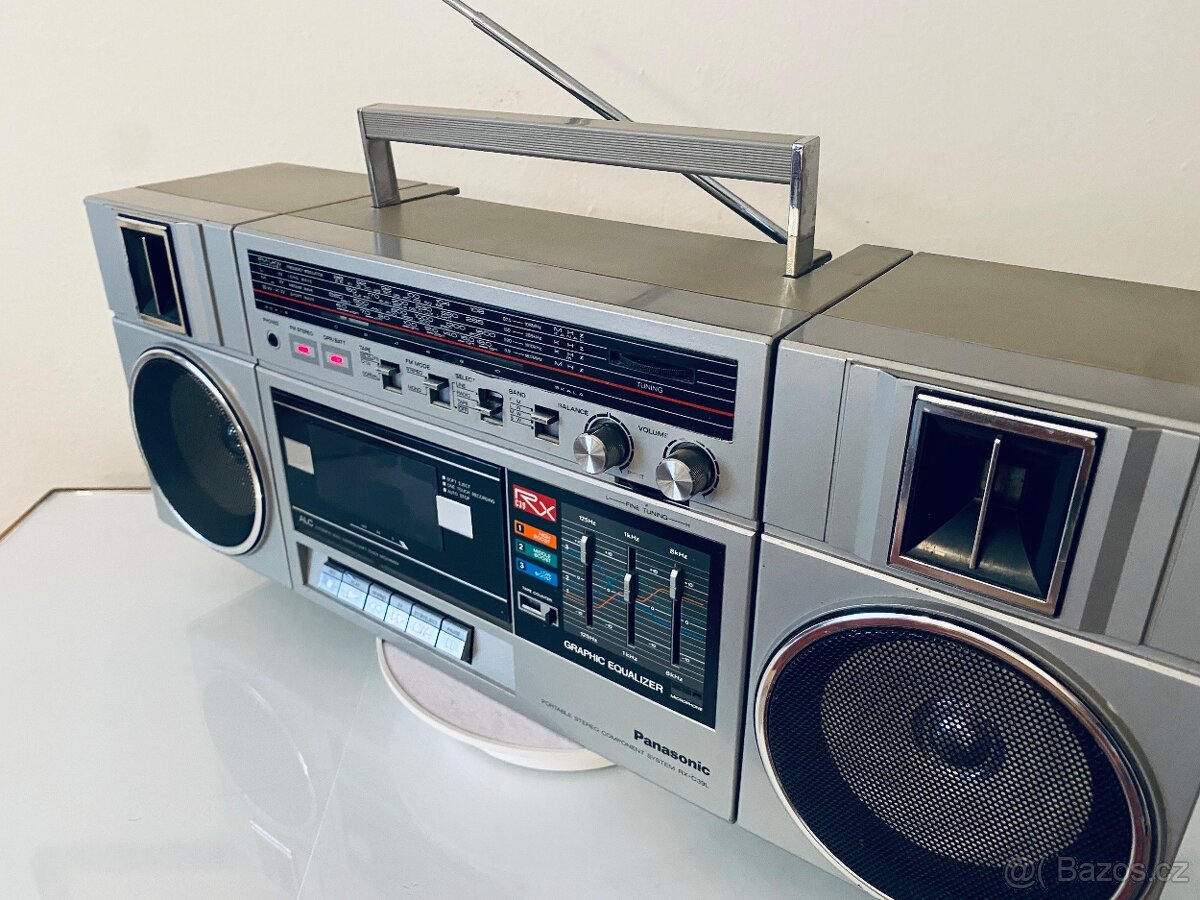 Radiomagnetofon Panasonic RX-C39, 80.léta - 2