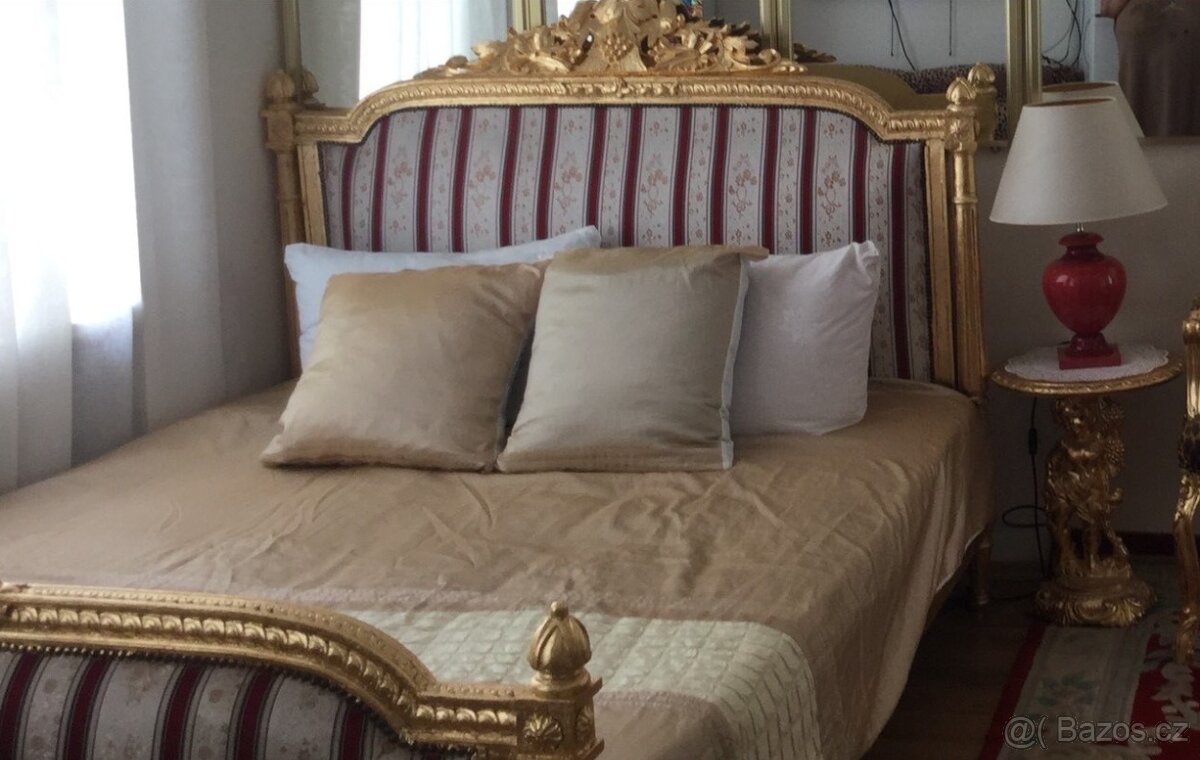 Starožitná manželská postel - 2