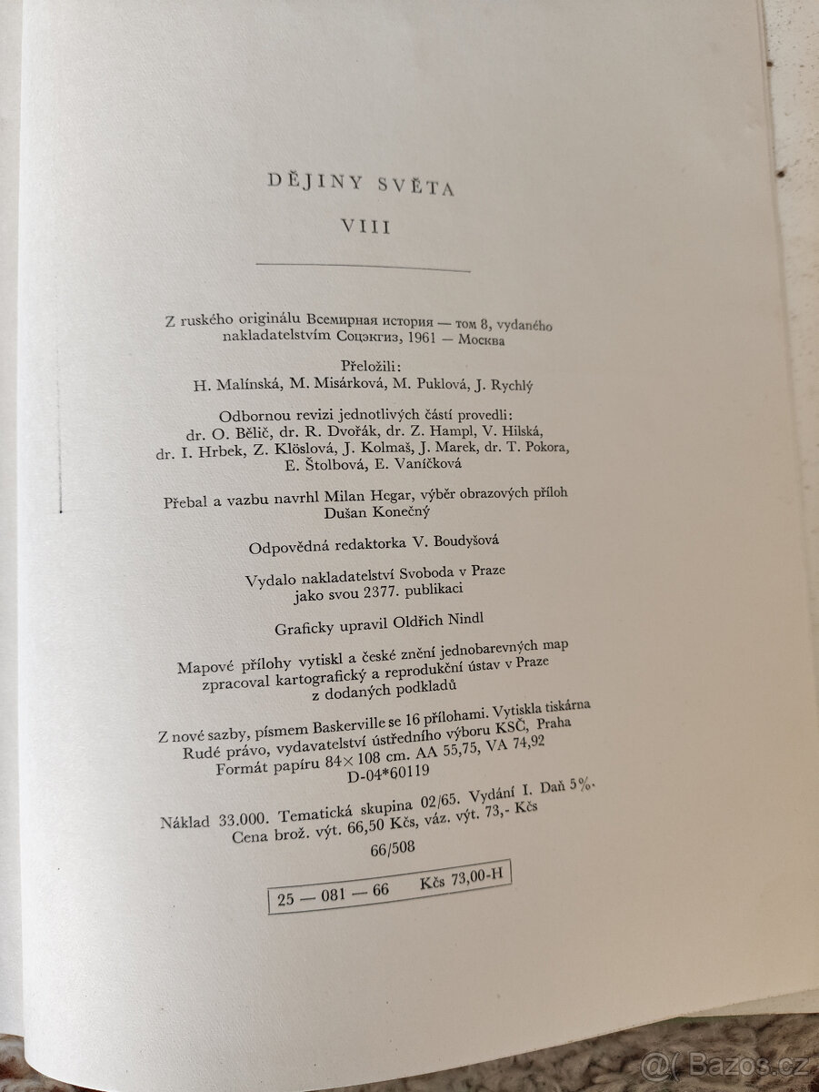 Jevgenij Michajlovič Žukov - Dějiny světa 8 - 2