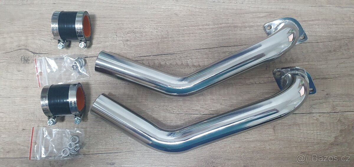 Jawa 50 pionýr výfukové 29 a sací kolena 05, 20, 21, 23 - 2