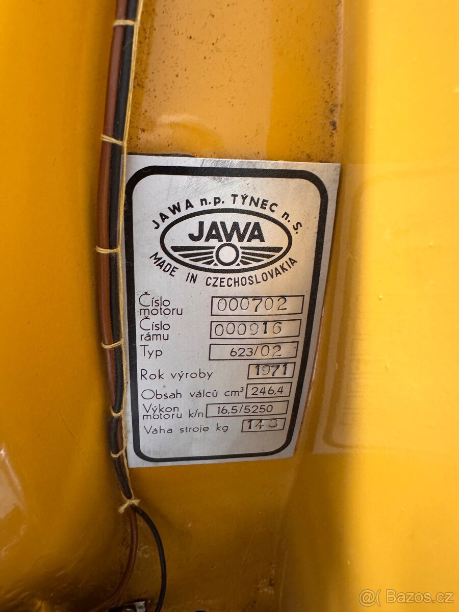 Jawa Bizon 250, 623/02 oilmaster - 2