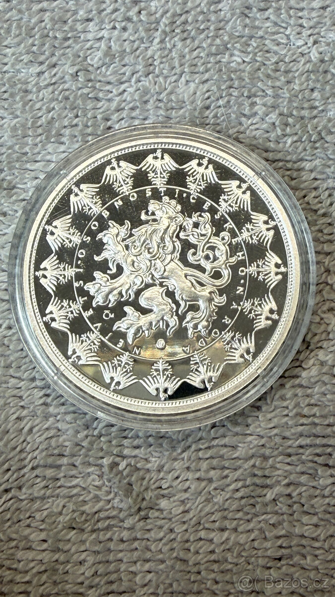 Stříbrná mince Česká republika – 200 Kč (František Palacký, - 2