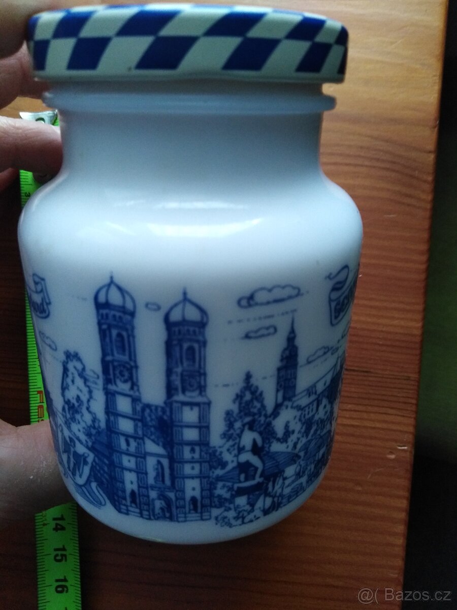 Porcelánová sklenička - Mnichov - 2