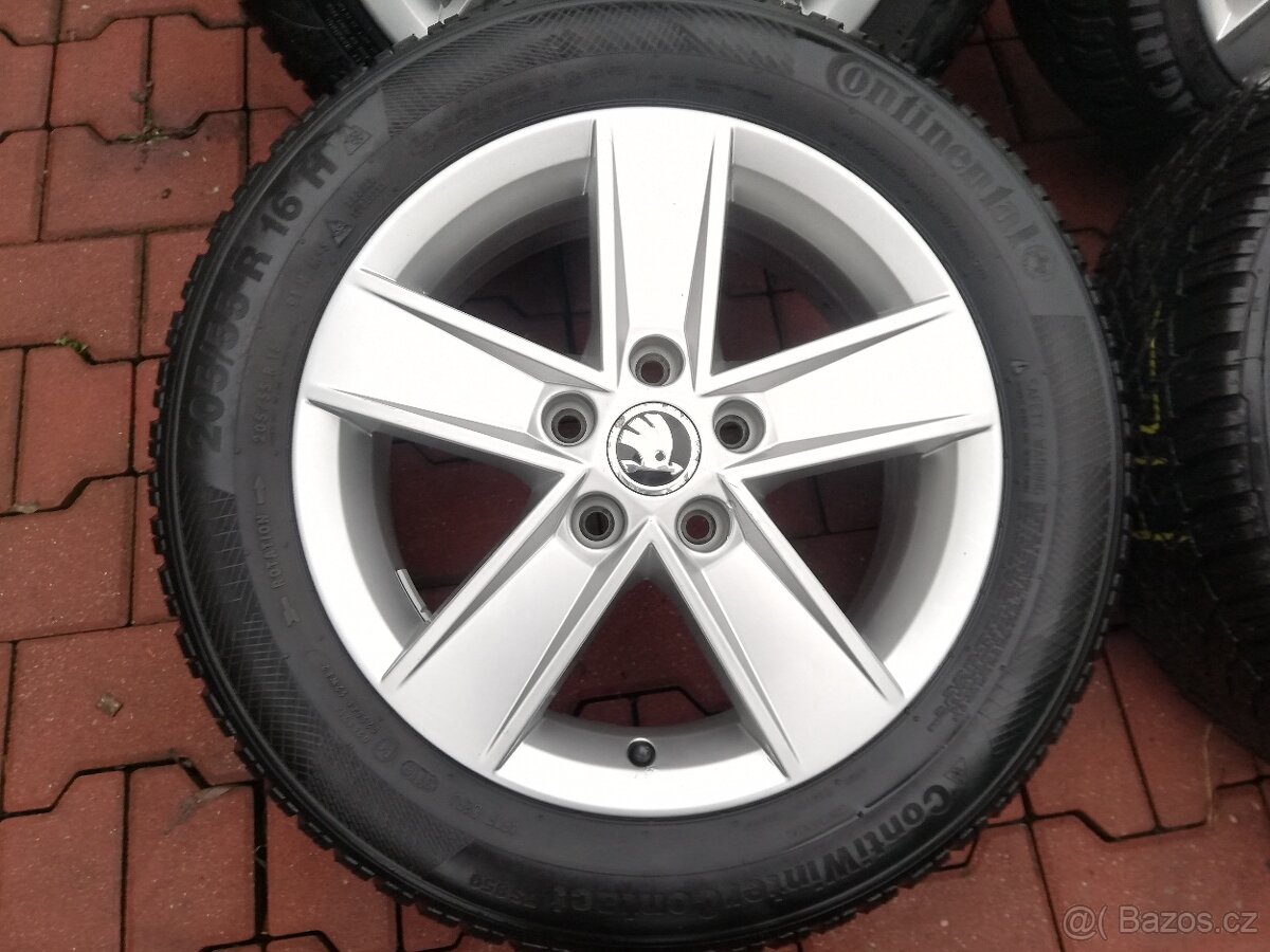 alu Škoda Octavia III zimní 205/55/16 - 2