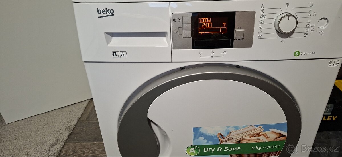 Sušička prádla BEKO DPU8360X A+ 8kg - 2