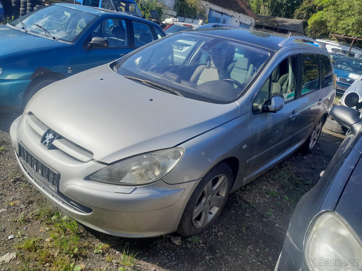 Peugeot 307, 2.0Hdi, 100.kw, 2004 - díly - 2