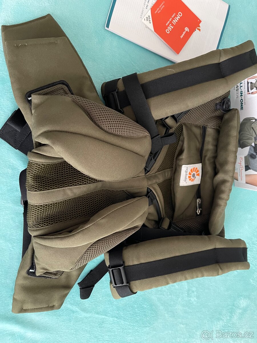 Nosítko ErgoBaby Omni 360 Khaki - 2