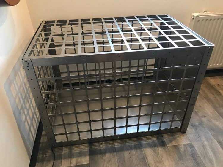 Klec na psa z nerezu - 2