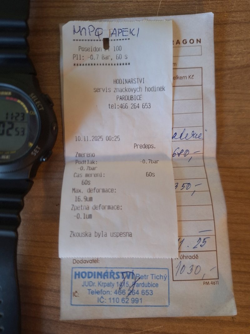 Potápěčský počítač APEKS - 2