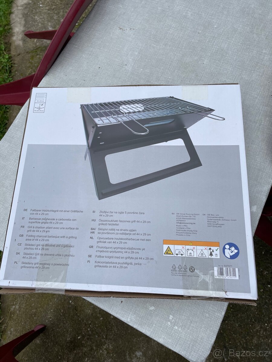 Gril nepoužitý - 2