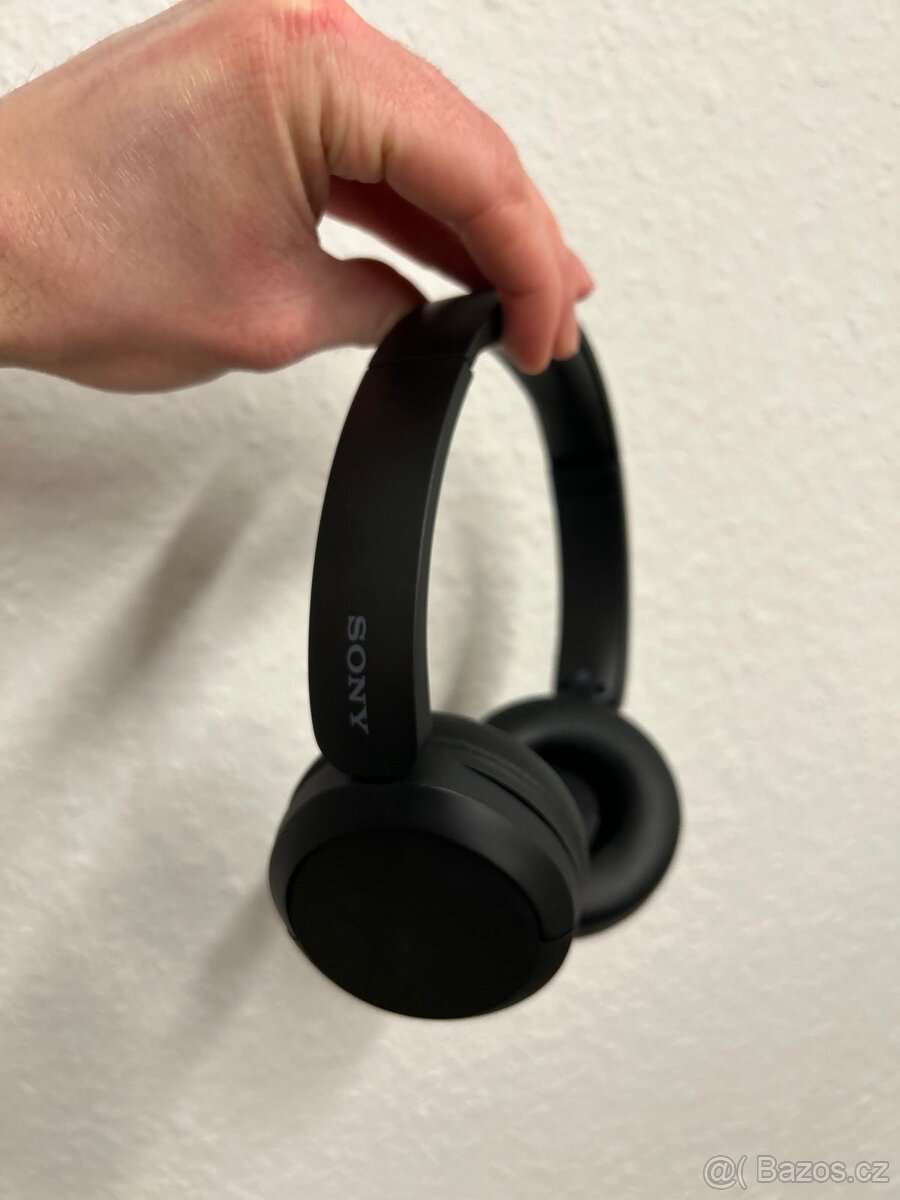 Bezdrátová sluchátka - Sony Bluetooth WH-CH520, černá - 2