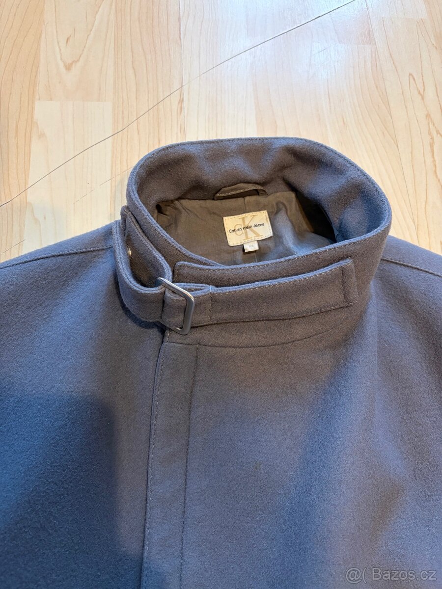 Pánský kabát Calvin Klein – tmavě modrý (M) - 2